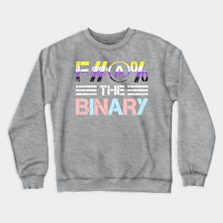 F#@% the Binary Censored Crewneck Sweatshirt